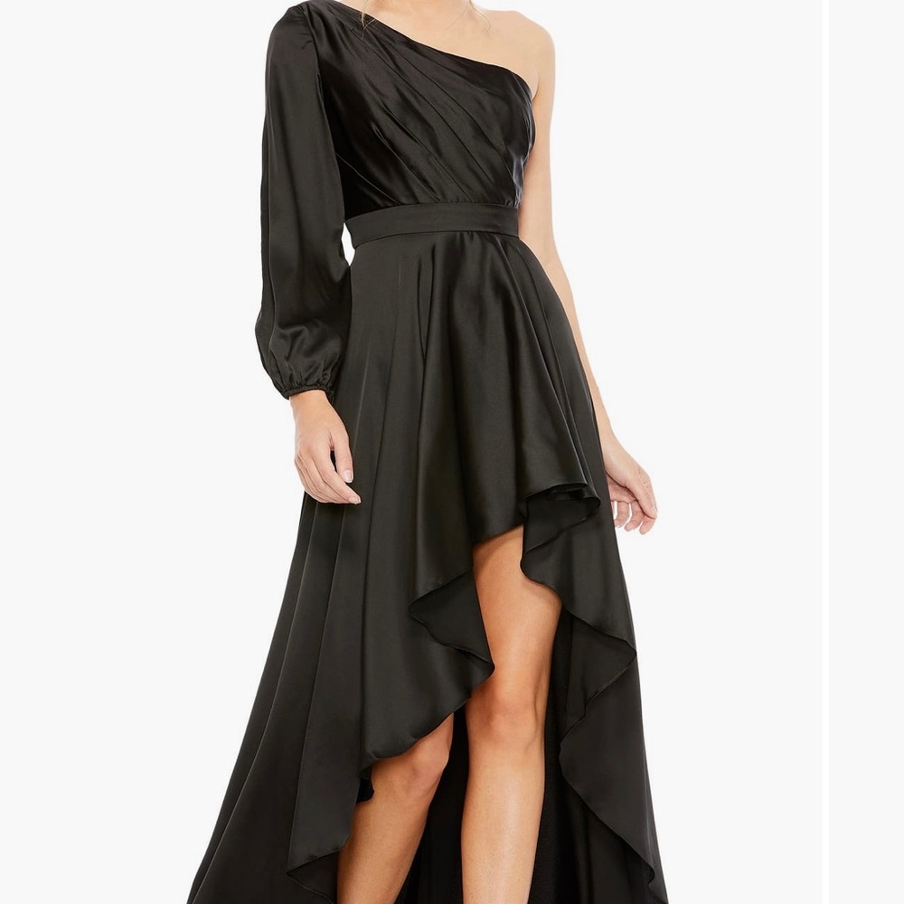 Ieena by Max Duggal fuschia dress!
